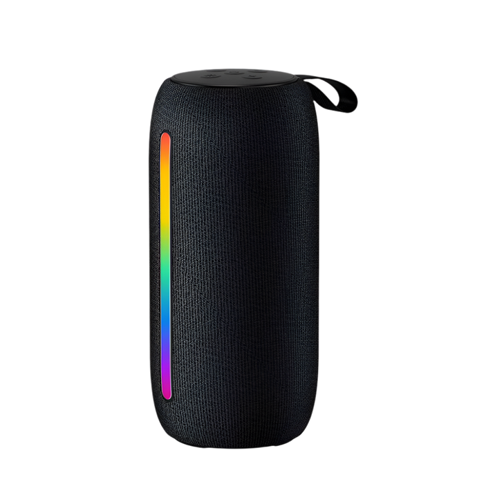 Portable Wireless Speaker Hi-Fi Heavy Bass Subwoofer with RGB Light BT 5.3
