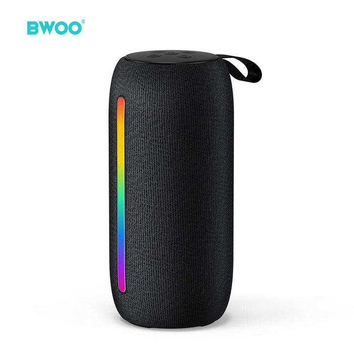 Portable Wireless Speaker Hi-Fi Heavy Bass Subwoofer with RGB Light BT 5.3