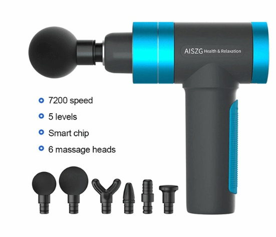 Muscle massage gun Blue 7200r min