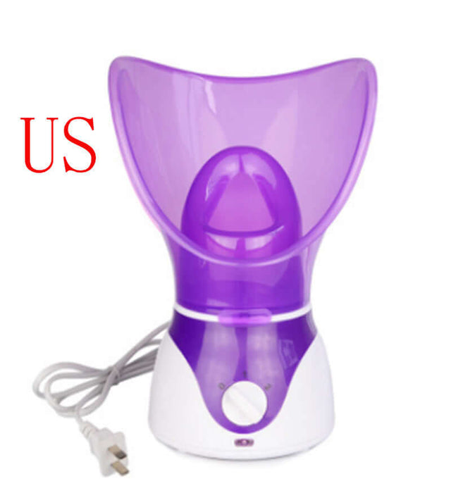 Hot-selling ion hot spray steamer Home steam beauty instrument Violet US