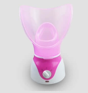 Hot-selling ion hot spray steamer Home steam beauty instrument Pink