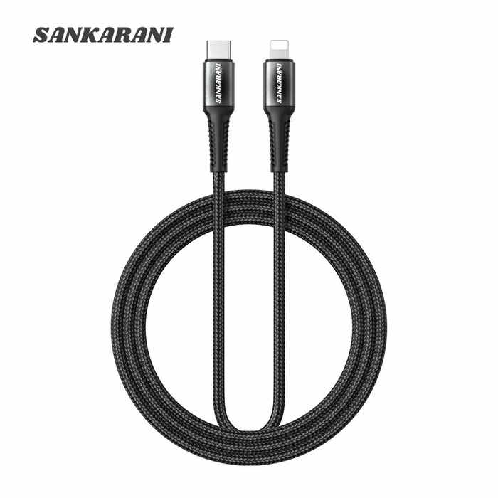 USB-C to Lightning Fast Charging Cable PD 27W Nylon 1M