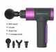 Muscle massage gun Purple 6800r min