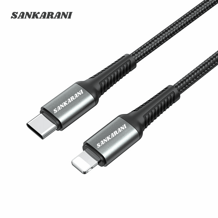 USB-C to Lightning Fast Charging Cable PD 27W Nylon 1M