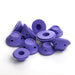 Soft Rubber Magic Hair Care Rollers Silicone Hair Curlers No Heat Hair Styling Tool 5L and 5S purple