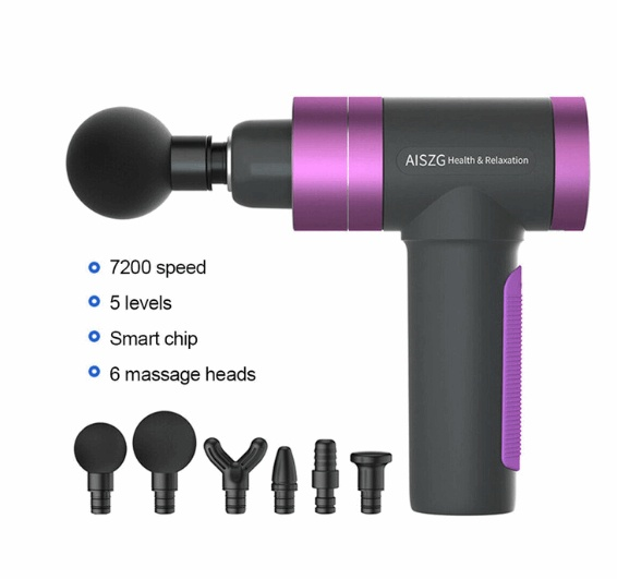 Muscle massage gun Purple 7200r min