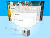 Projector mini home home theater WHT