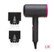 Hair dryer Metallic black UK