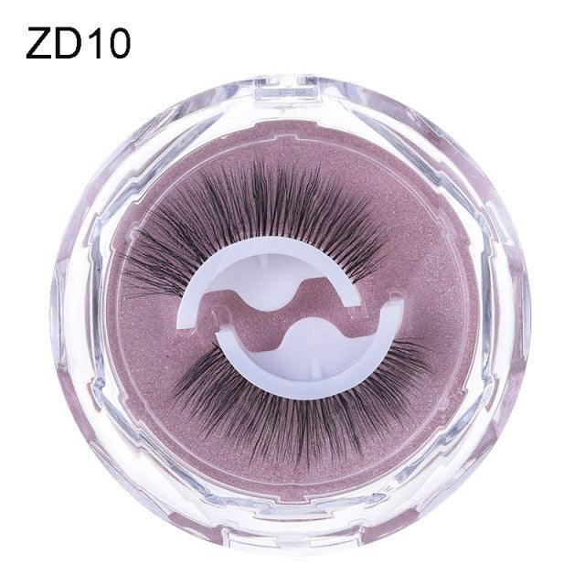 Self-adhesive Reusable Glue-free Eye Lashes With Natural Curl ZD10