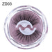 Self-adhesive Reusable Glue-free Eye Lashes With Natural Curl ZD03