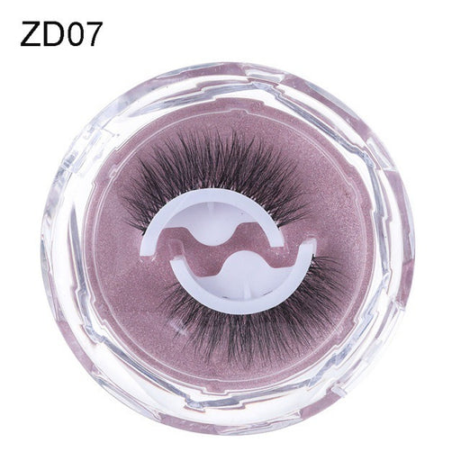 Self-adhesive Reusable Glue-free Eye Lashes With Natural Curl ZD07