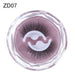 Self-adhesive Reusable Glue-free Eye Lashes With Natural Curl ZD07