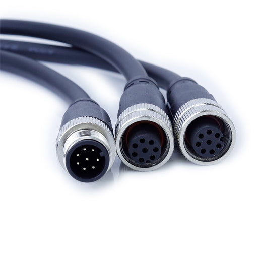 M12 Aviation Waterproof Connecting Wire 458 Core With Wire Automation Equipment Plug Of Connecting Wire Sensor Connector - Nirov