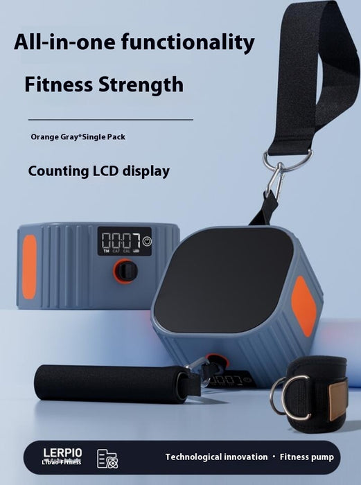 Multi Functional Fitness Strength Resistance Training Tensioner Orange gray Intelligent version