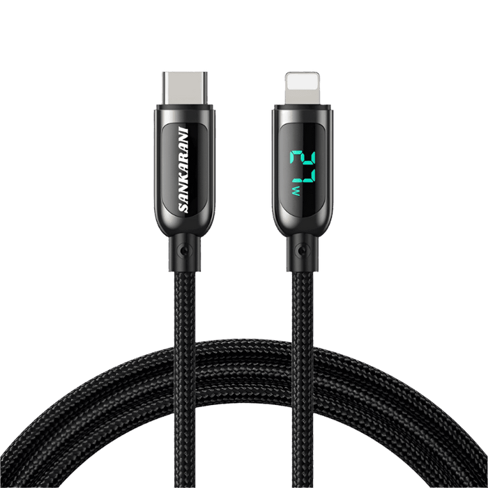 Nylon Braided 27W Fast Charging Type-C to iPhone Cable
