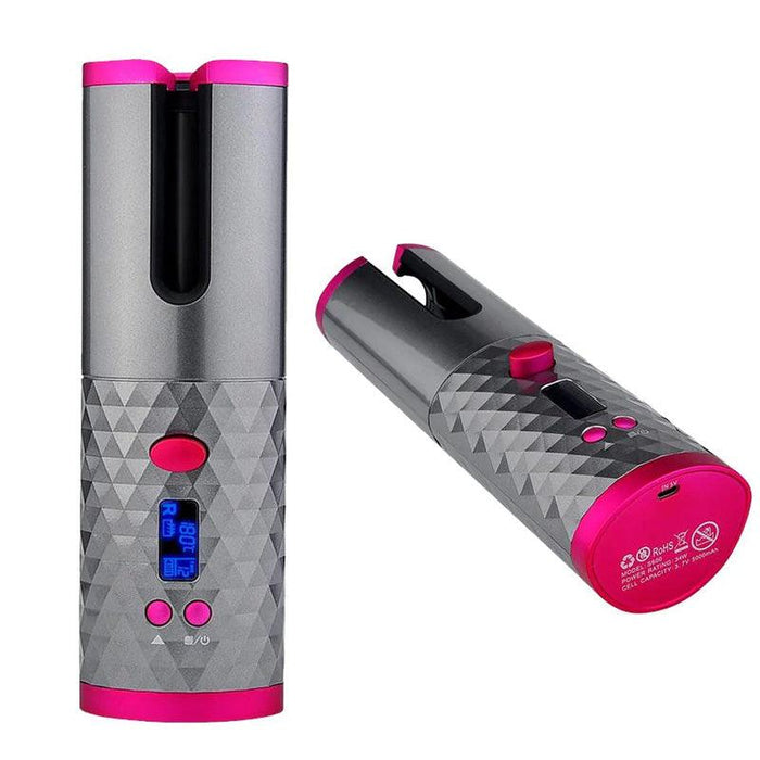 Hair Curler - Cordless Auto-Rotating